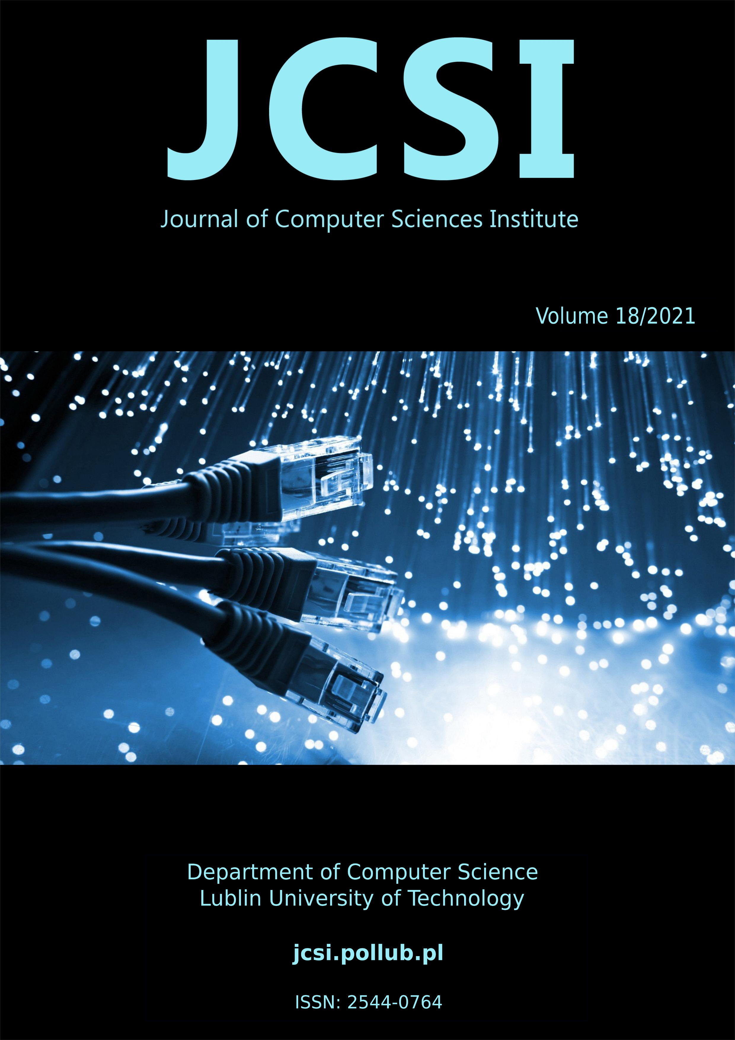 Okładka czasopisma Journal of Computer Sciences Institute